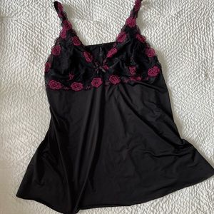 Black & Floral Torrid Lingerie Size 4X